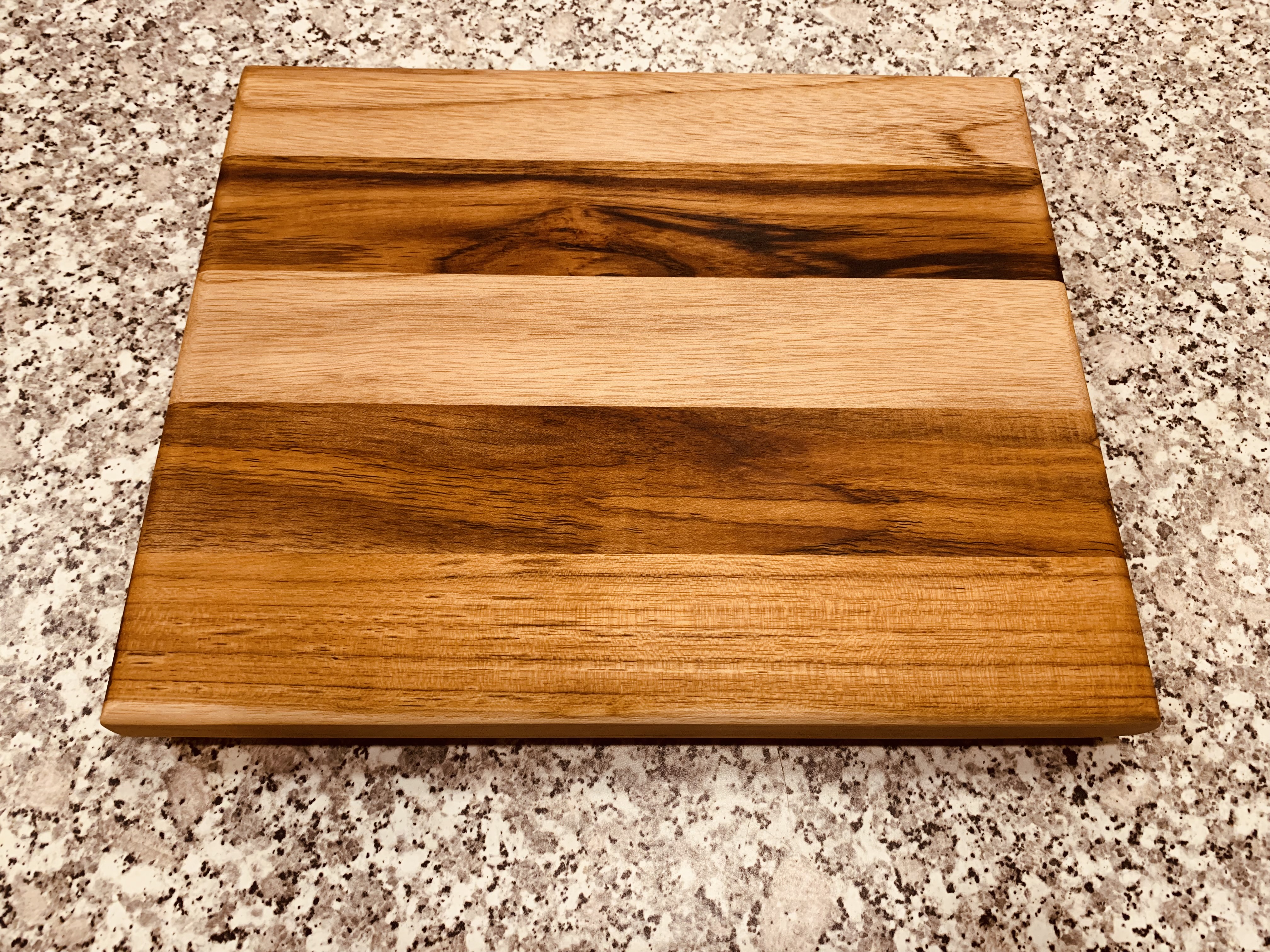 Handmade Solid Teak Wood Cutting Board – Image 2