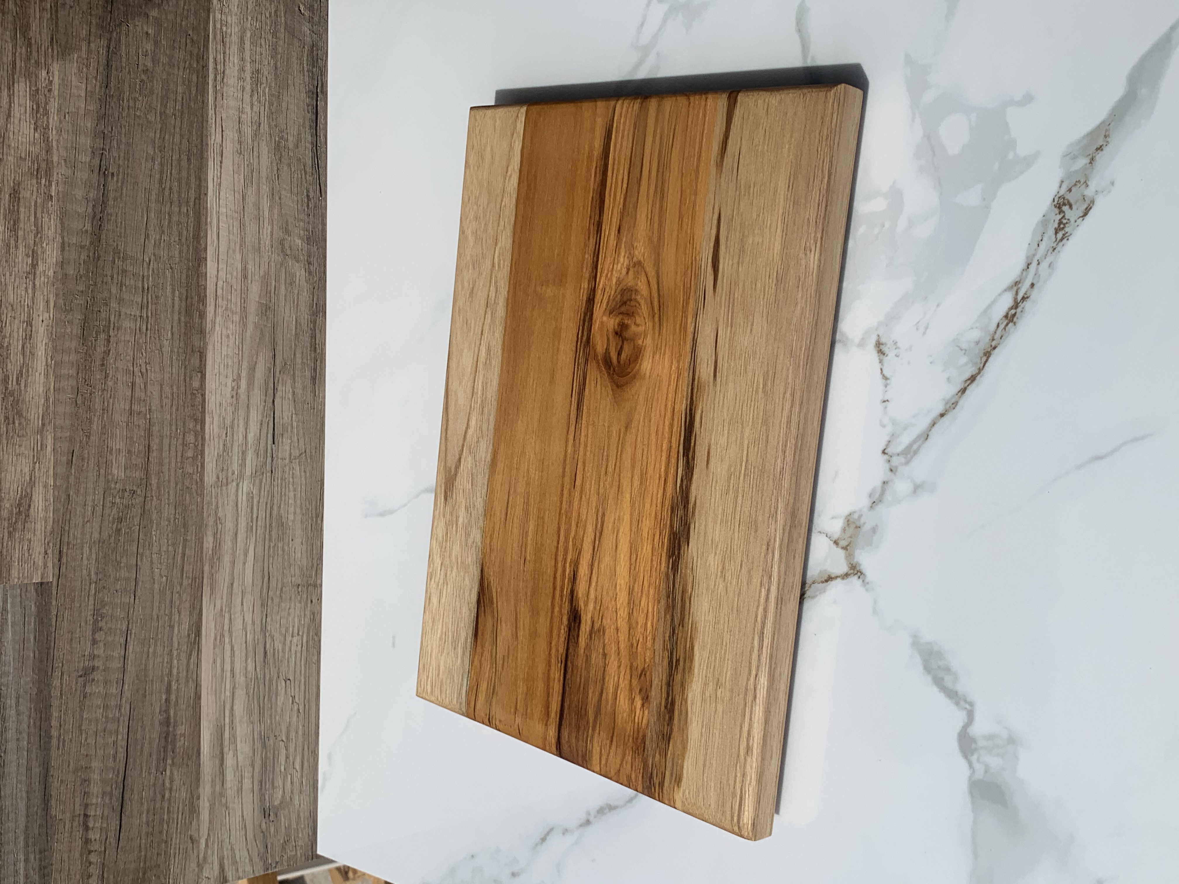 Handmade Solid Teak Wood Cutting Board – Image 4