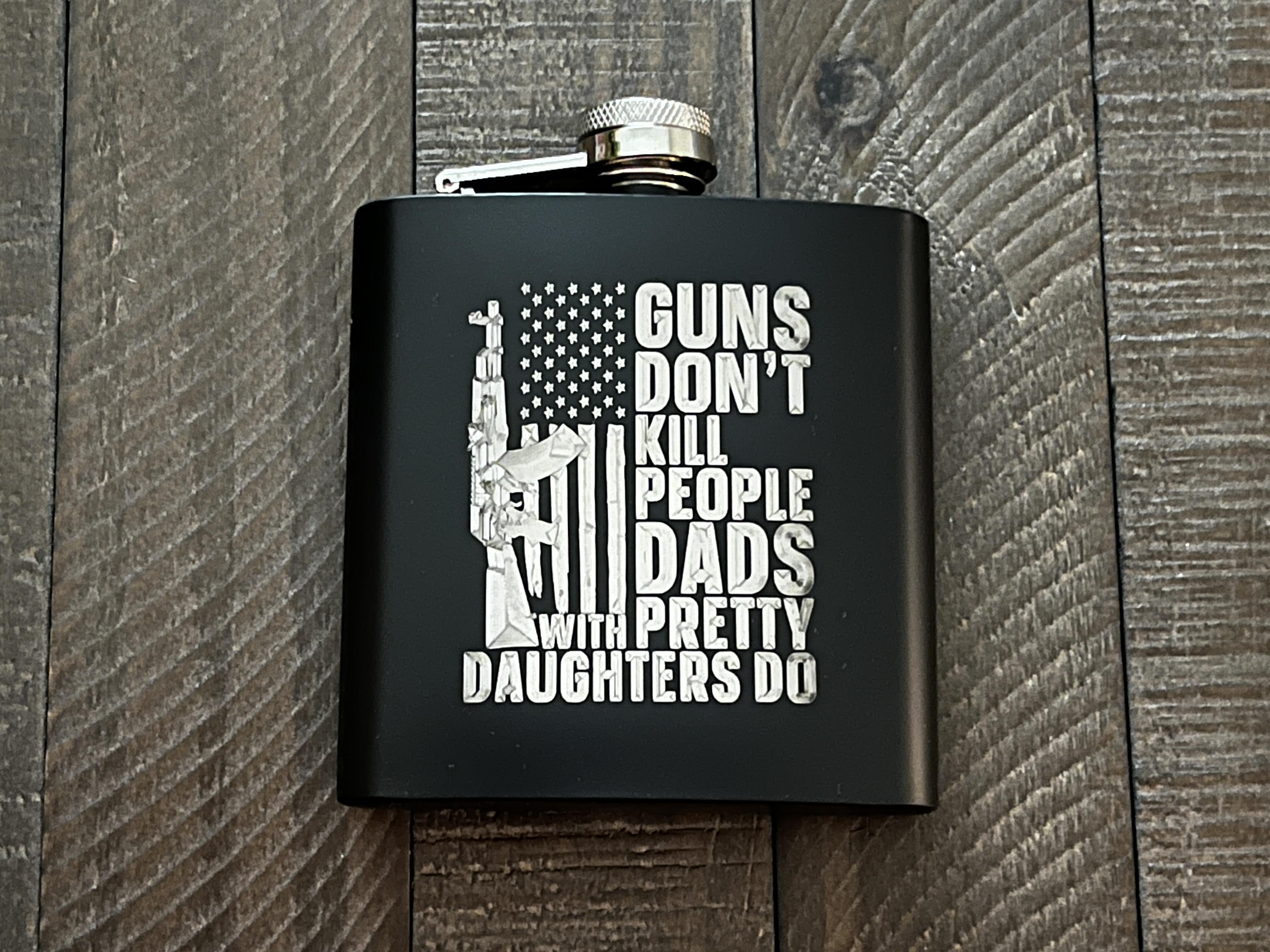 Laser Engraved 2A Stainless Steel Flasks – Image 8