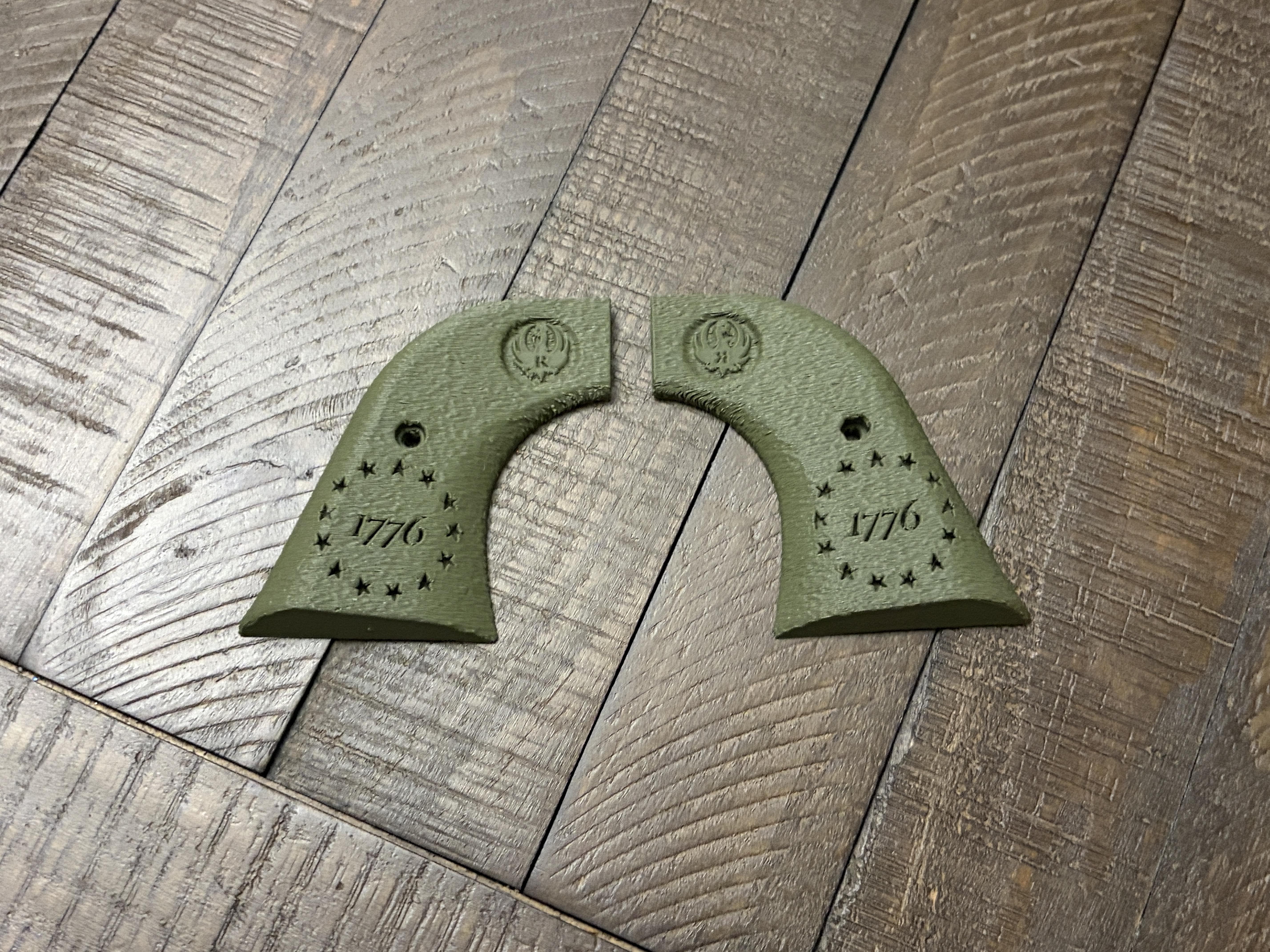 Ruger Wrangler 1776 Stippled Grips – Image 3