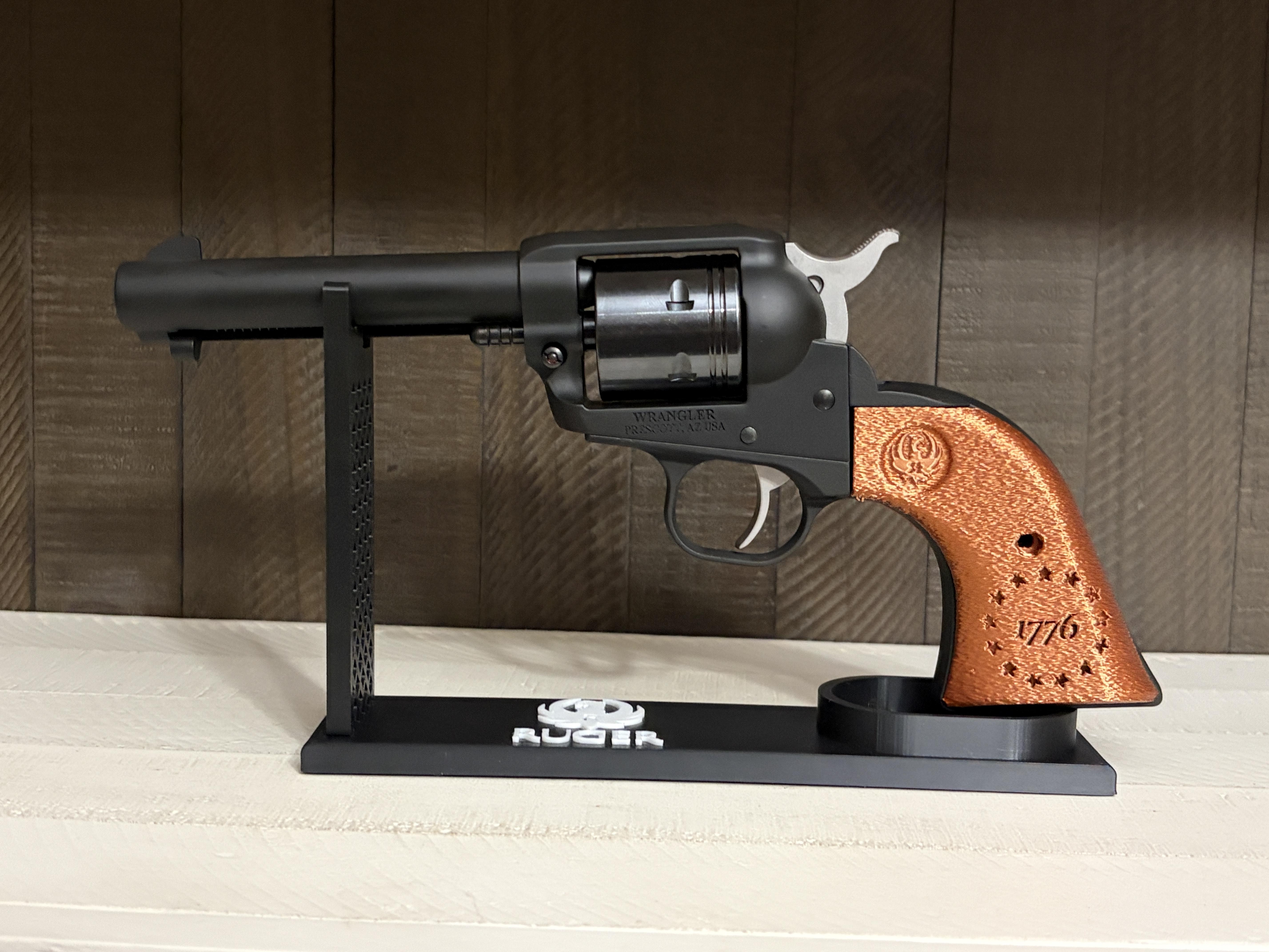 Ruger Wrangler 1776 Stippled Grips – Image 5