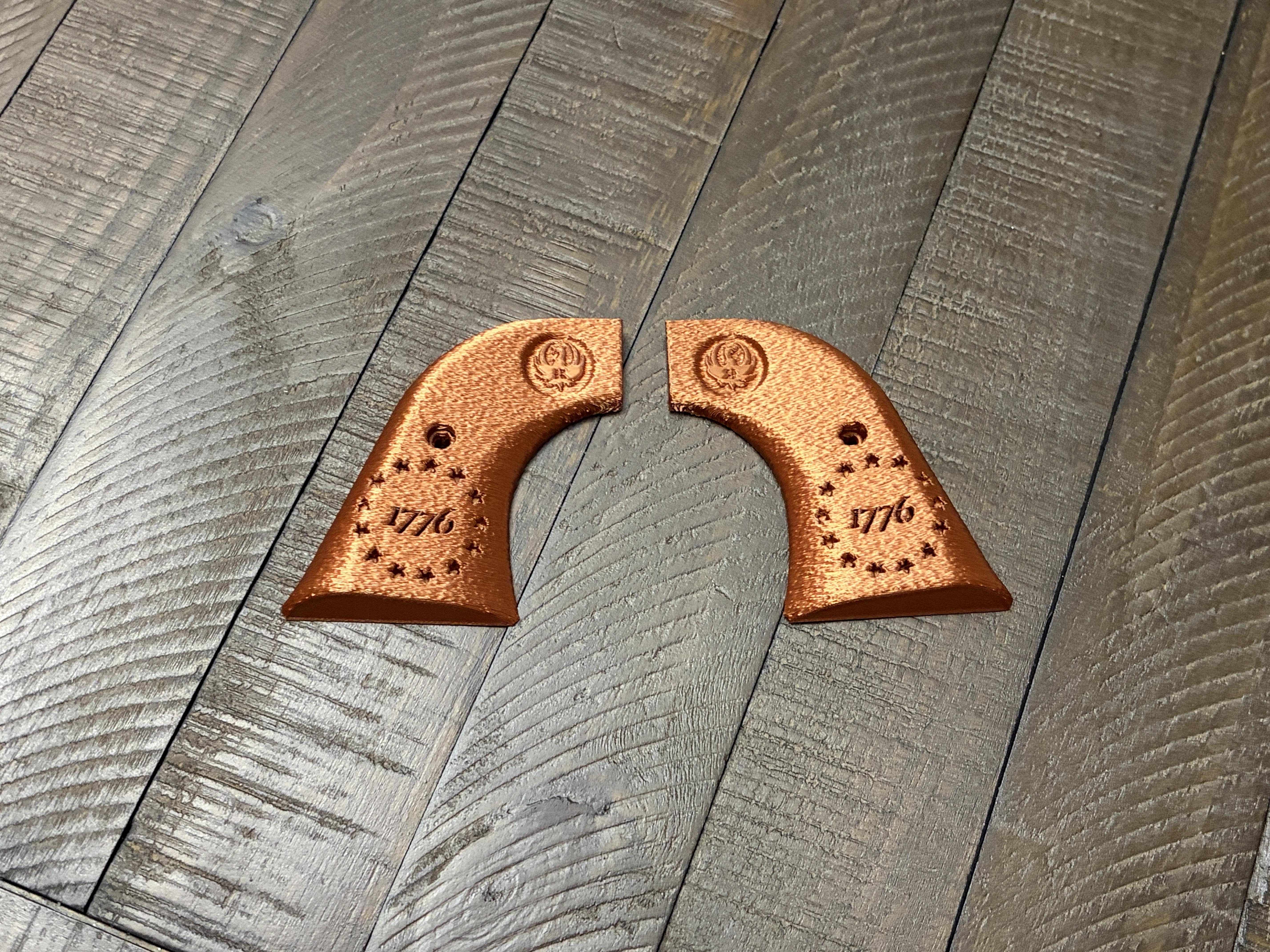 Ruger Wrangler 1776 Stippled Grips – Image 4