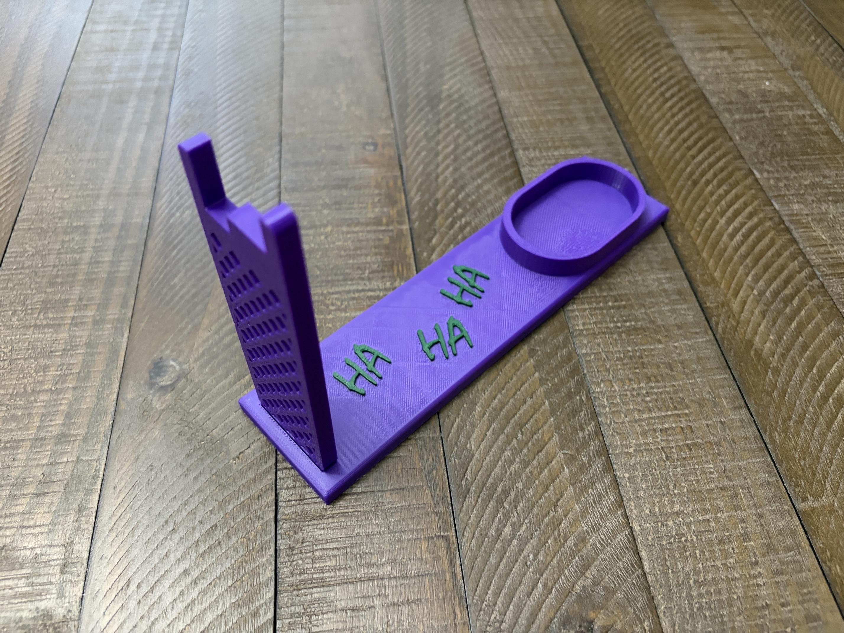 Joker Inspired Rough Rider Grips & Display Stand Set – Image 4
