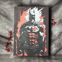 Batman Dark Knight 3D Printed Art – Red – Image 1