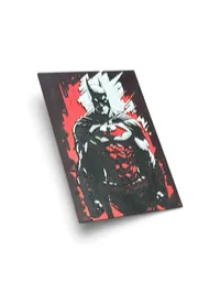 Batman Dark Knight 3D Printed Art – Red – Image 4