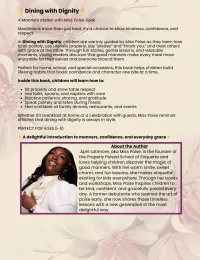 Manners Matter with Miss Poise: Dining with Dignity – Image 2