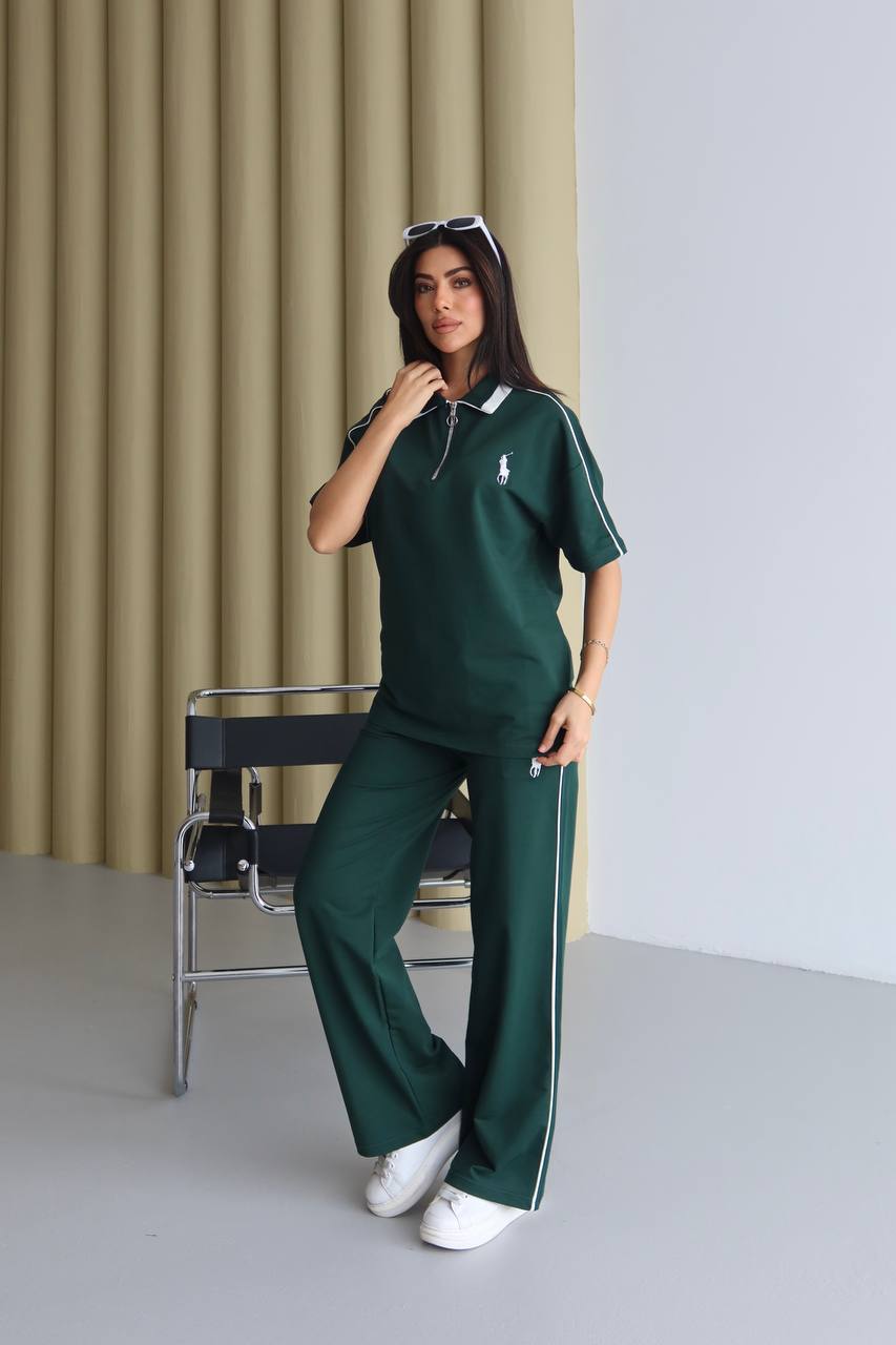 Ralph polo co-ord set - Emerald – Image 1