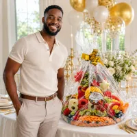 CUSTOM BIRTHDAY FRUIT ARRANGEMENT – Image 4