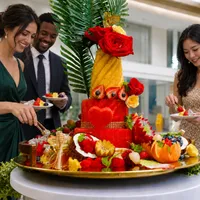 Royal Tropical Fruit Centerpiece – Image 3