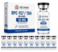 BPC-157 / TB4 Blend-10mg (10 vials/Kit) – Image 1