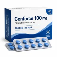 Cenforce 100 mg | Sildenafil Citrate 100 mg | 200 Pills Trial Pack – Bild 1