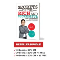 Secrets of the Rich and Successful (Reseller) – 10 Books at 50% off (150 per book)
