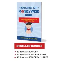 Raising Up Moneywise Kids (Reseller) – 10 Books at 50% off (200 per book)