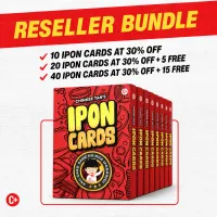 Ipon Cards (Reseller) – 10 boxes at 30% off