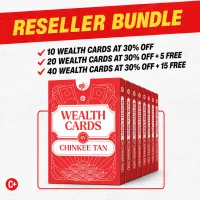 Wealth Cards (Reseller) – 10 boxes at 30% off