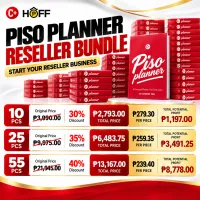 Piso Planner (Reseller) – 10 pcs