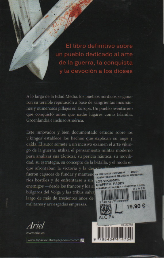 Los vikingos el terror de Europa - Autor: Paddy Griffith – Image 2
