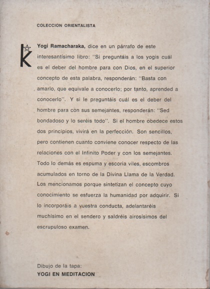 14 lecciones sobre filosofía yogui y ocultismo oriental Autor: Yogi Ramacharaka – Image 2