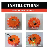 Rechargeable LED road flares – Image 7