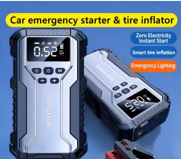 Portable jump starter power bank – Image 5