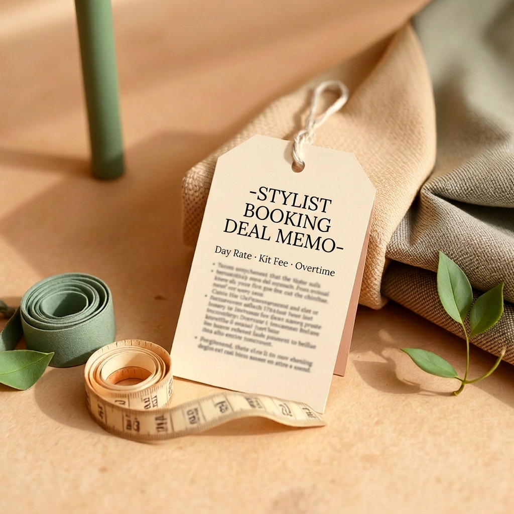 Stylist Booking Deal Memo – Image 1