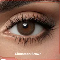 عدسات لاصقة – Cinnamon Brown