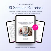 The Ultimate Calming Guide: 20 Somatic Exercises for Anxiety Relief and Nervous System Regulation – Image 2