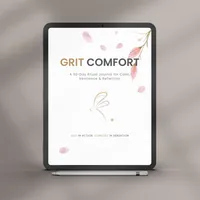 Grit Comfort 30-Day Digital Journal: Guided Reflection for Calm & Resilience (PDF) – Image 5
