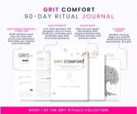 Grit Comfort Journal (Tranquil Grove Theme): 90-Day Guided Reflections for Resilience & Calm – Image 6