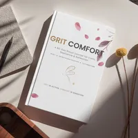 Grit Comfort Journal (Cozy Ember Theme): 90-Day Guided Reflections for Resilience & Calm – Image 1