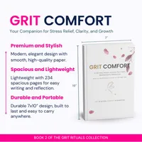 Grit Comfort Journal (Cozy Ember Theme): 90-Day Guided Reflections for Resilience & Calm – Image 10