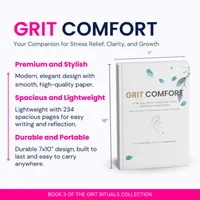 Grit Comfort Journal (Silent Whisper Theme): 90-Day Guided Reflections for Resilience & Calm – Image 11