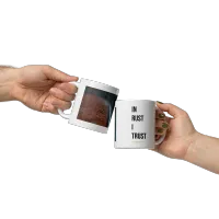 "In Rust I Trust! - White glossy mug – Image 6