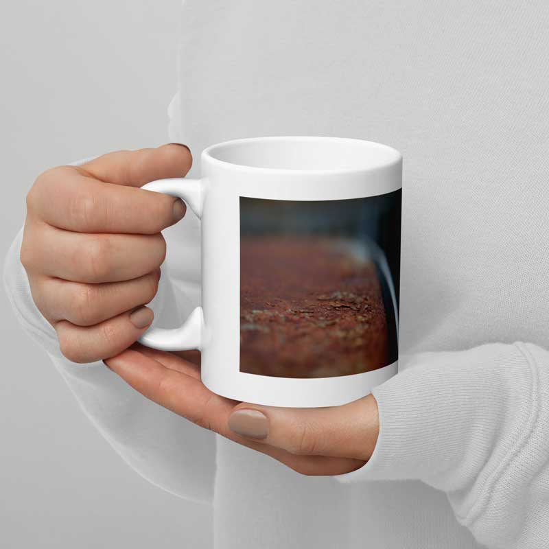 "In Rust I Trust! - White glossy mug – Image 7