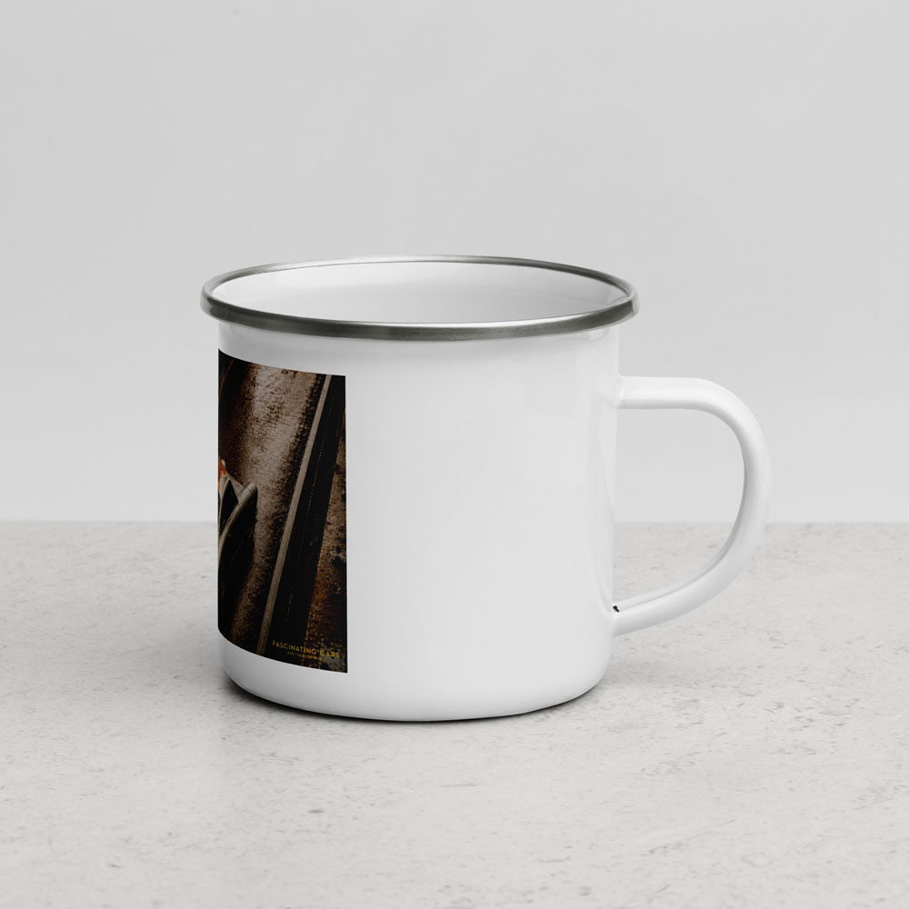 Porsche 912 - In Rust I Trust - Enamel Mug – Image 3