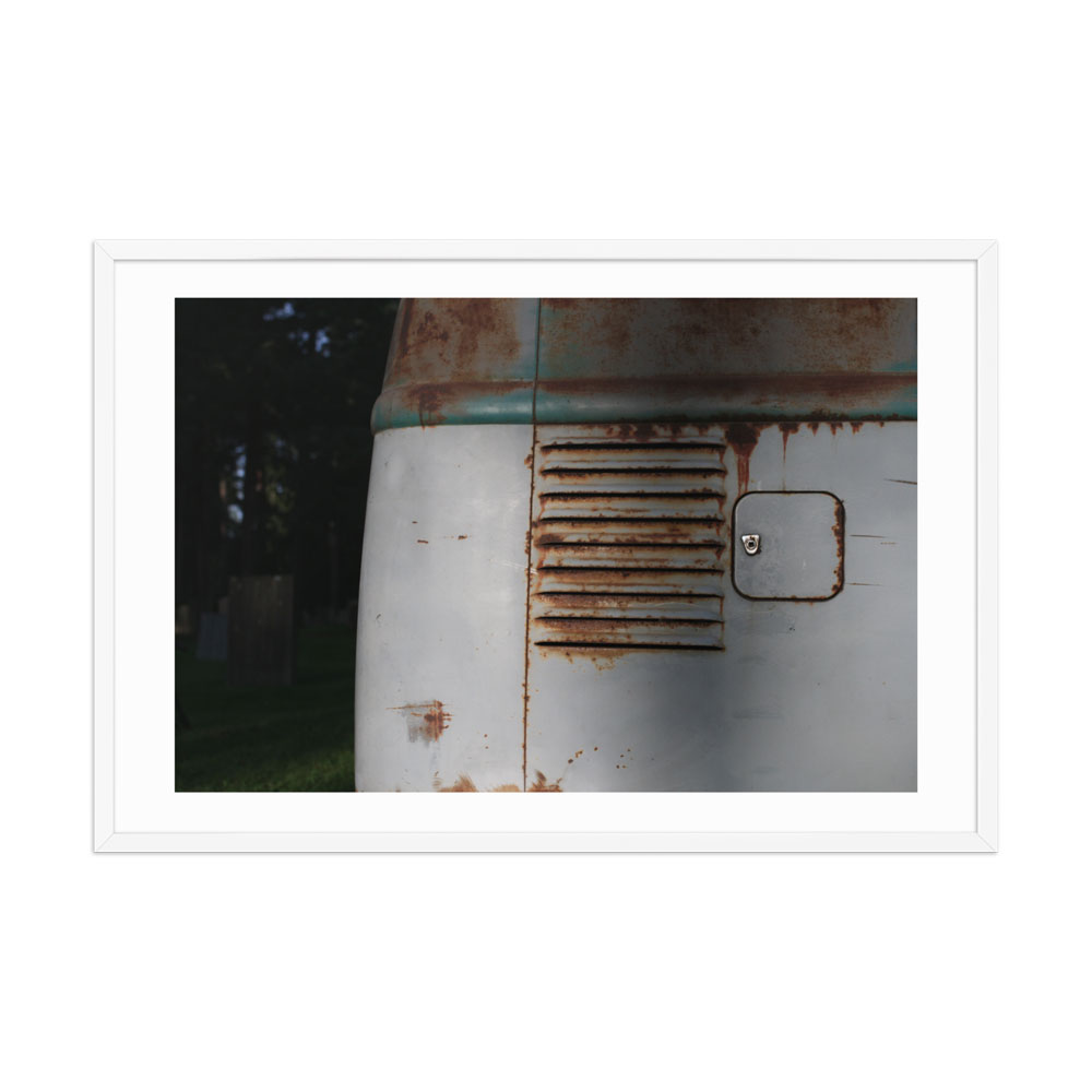 Kleinbus engine air vent - from dead to rust (in) – Image 4