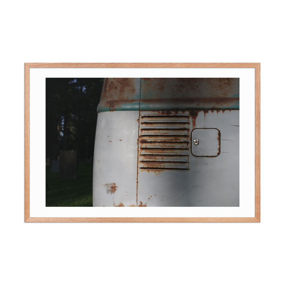 Kleinbus engine air vent - from dead to rust (in) – Image 3