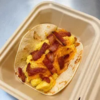 Bacon Egg & Cheese Breakfast Taco – Image 1