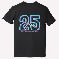 Adults Tee - 25 Years of Dance *Special Edition* - PRE ORDER – Image 2