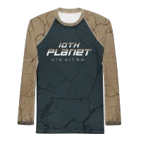 Men's Long Sleeve Rashguard - Tidal Fracture  – Image 1