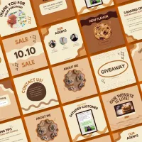 Social Media Bundle – Snacks, Chocojar, Homemade, Cookies Edition – Image 2