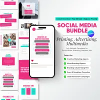 Social Media Bundle – Printing, Advertising & Multimedia Edition – Image 1
