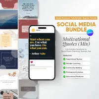 Social Media Bundle – Motivational Quotes Edition – Image 1