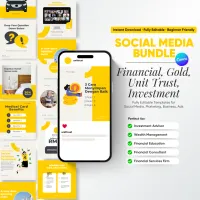 Social Media Bundle – Financial, Gold, Unit Trust, Investment Edition – Image 1