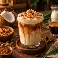 Latik Latte – 12 oz, Hot
