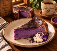 Ube Basque Cheesecake – Image 1