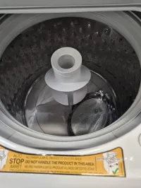 GE GUD27GSSM2WW Unitized Washer Dryer Gas Laundry Center White – Image 3