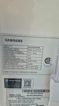 Samsung RB15DG6000SR 28” Bottom Freezer Refrigerator 15 cu.ft Stainless Steel ENERGY STAR Smart Fridge – Image 4