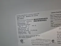 Frigidaire 27.8 Cu. Ft. French Door Refrigerator FRFS2823AWB – White – Image 4