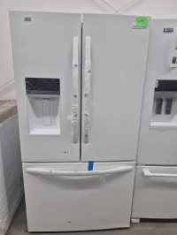 Frigidaire 27.8 Cu. Ft. French Door Refrigerator FRFS2823AWB – White – Image 1